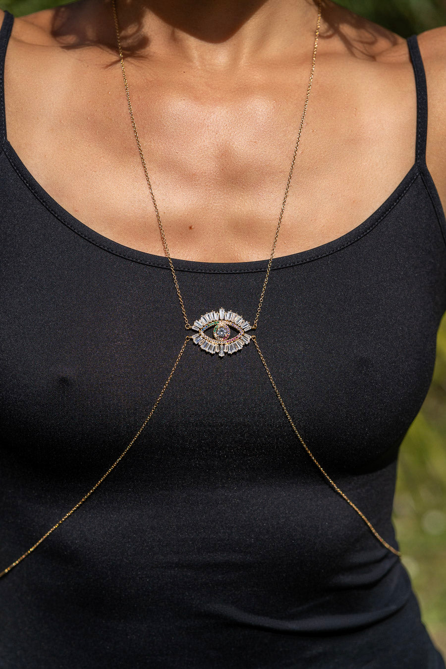 The Eye wide open body jewellery
