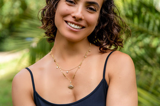 Stars in the Eye necklace