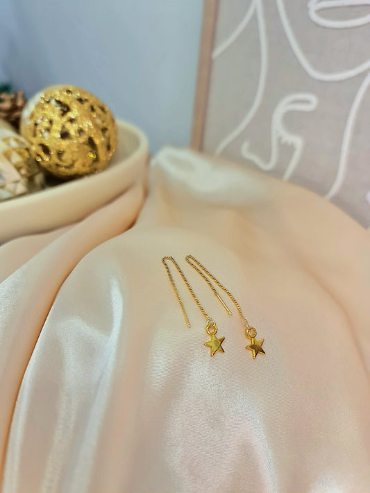 Lucky star threads earrings